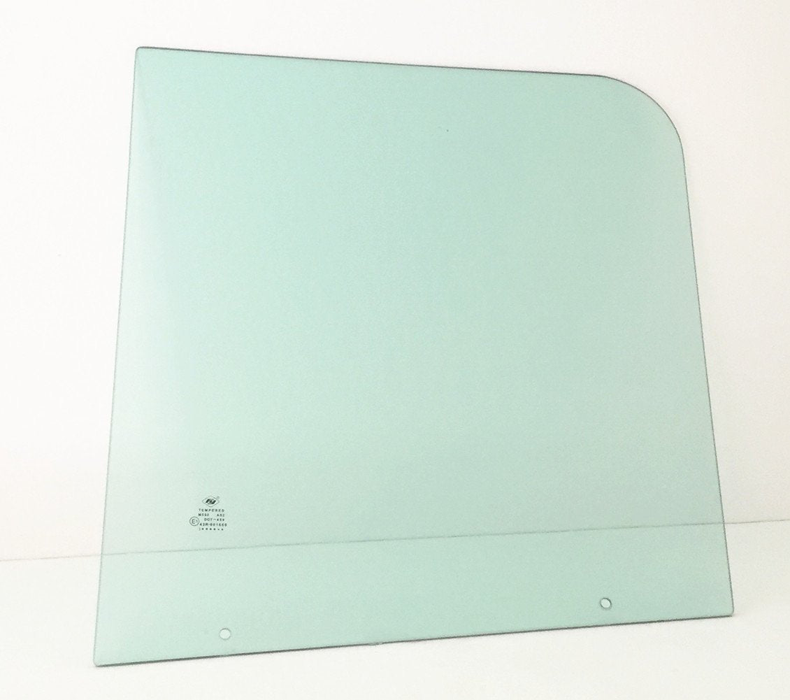 Front Door Window Door Glass Compatible with Freightliner Argosy 1999-2009 With Vent Models