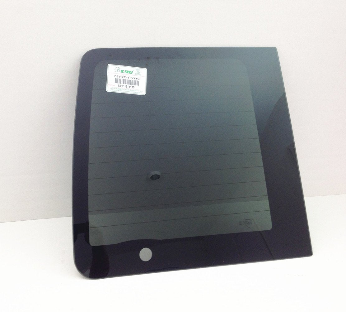 Heated Privacy Back Window Back Glass Driver Left Side Compatible with Ford Transit Connect 2010-2013 Models