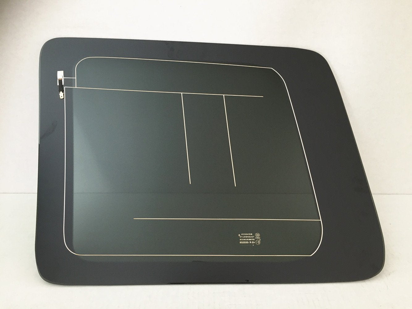 Passenger Right Side Rear Quarter Window Quarter Glass with Antenna Style Compatible with Honda Pilot 2009-2015 Models