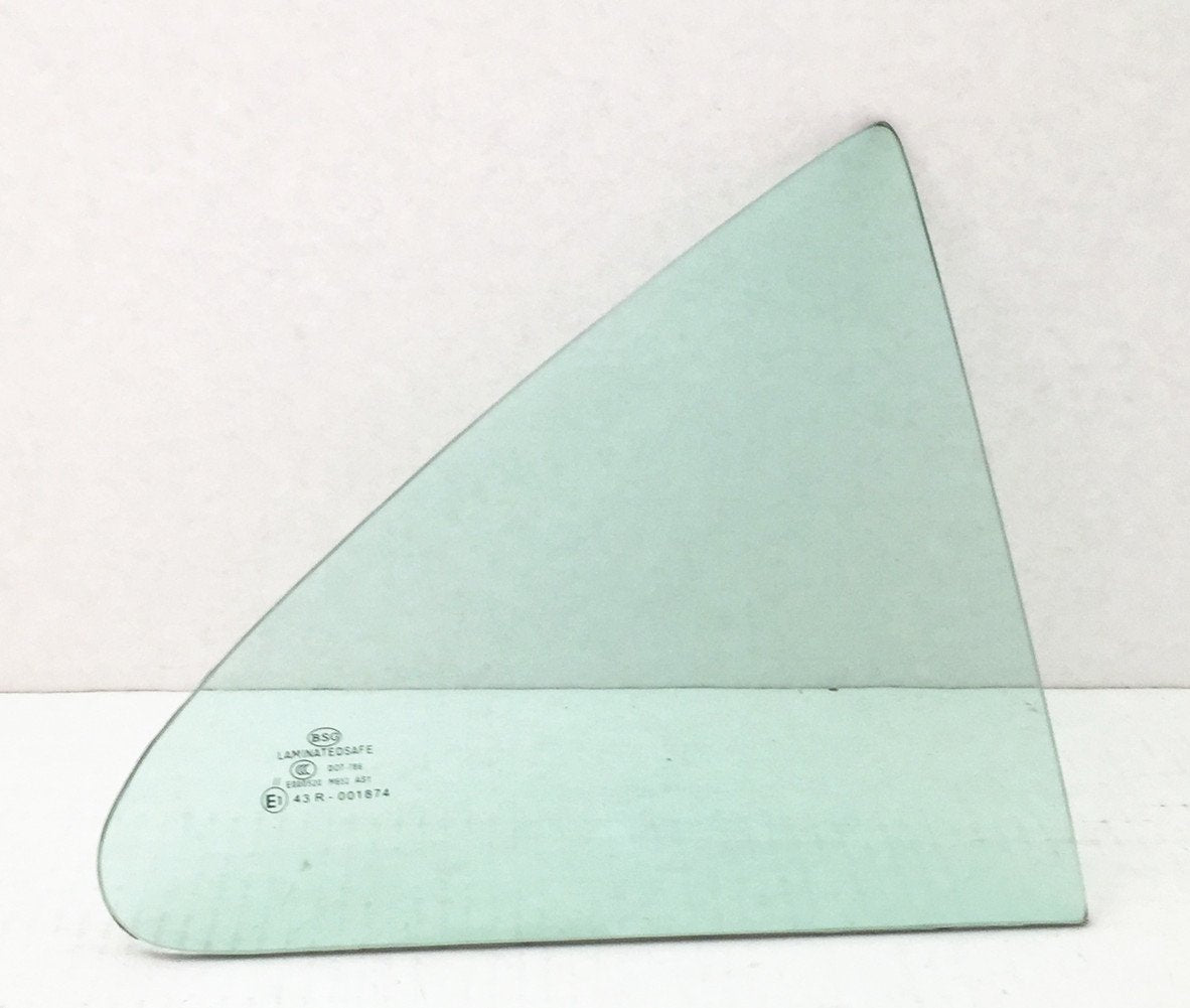 Laminated Passenger Right Side Rear Vent Window Vent Glass Compatible with Mercedes Benz S430 / S500 / S600 / S55AMG / S65AMG / S350 2000-2006 Models