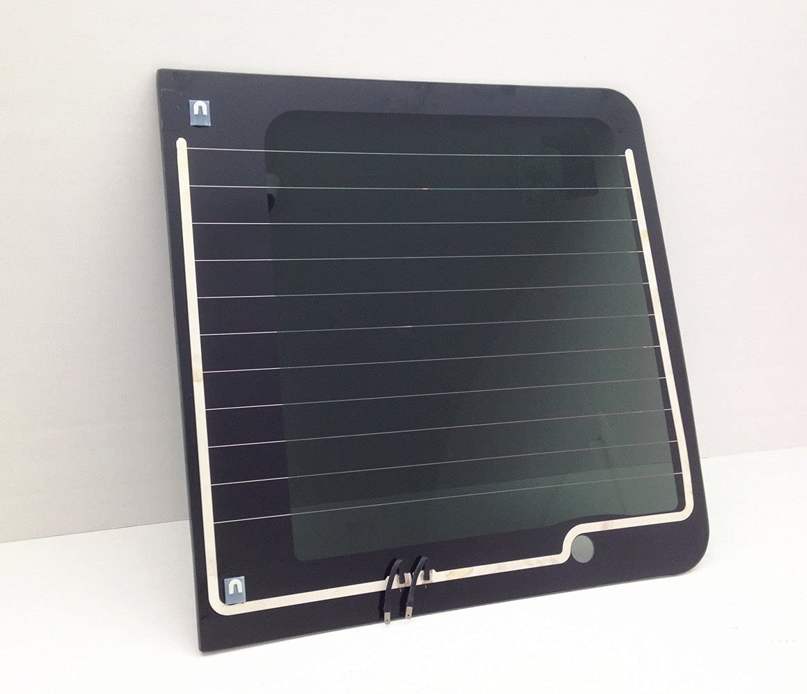 Heated Privacy Back Window Back Glass Driver Left Side Compatible with Ford Transit Connect 2010-2013 Models