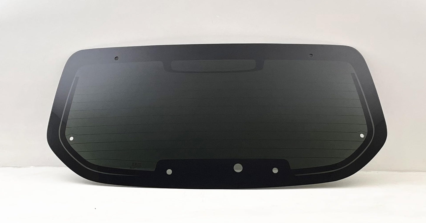 9/16'' Hole Style Heated Rear Back Window Back Glass Compatible with Hyundai Tucson 2005 Models