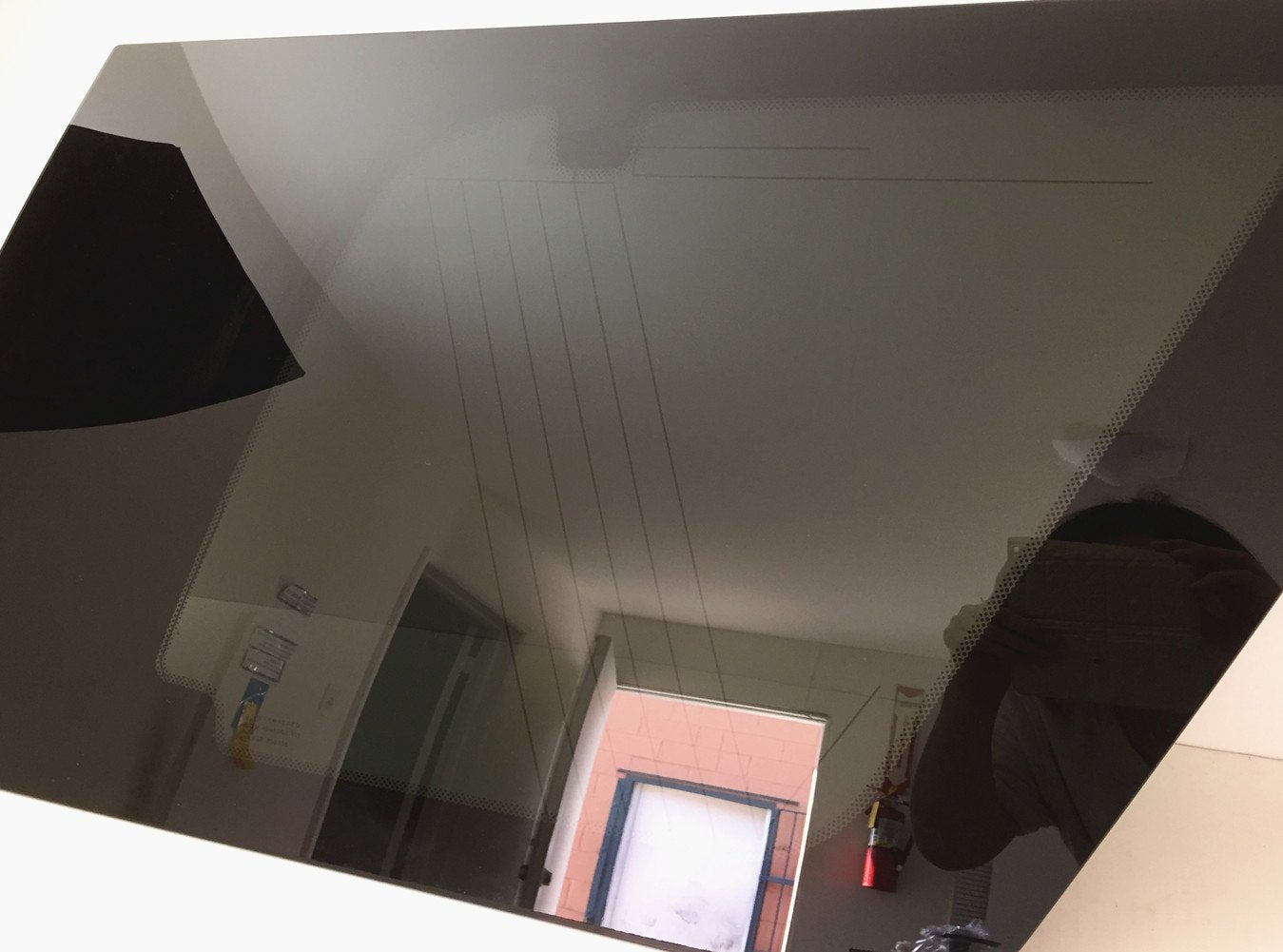 Passenger Right Side Quarter Glass Quarter Window W/Alarm Feature Compatible with Cadillac Escalade/Chevrolet Tahoe/GMC Yukon 2015-2020 Models