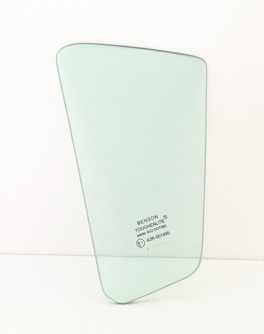 Driver Left Side Rear Vent Window Vent Glass Compatible with Mazda 3 4 Door Sedan 2004-2009 Models