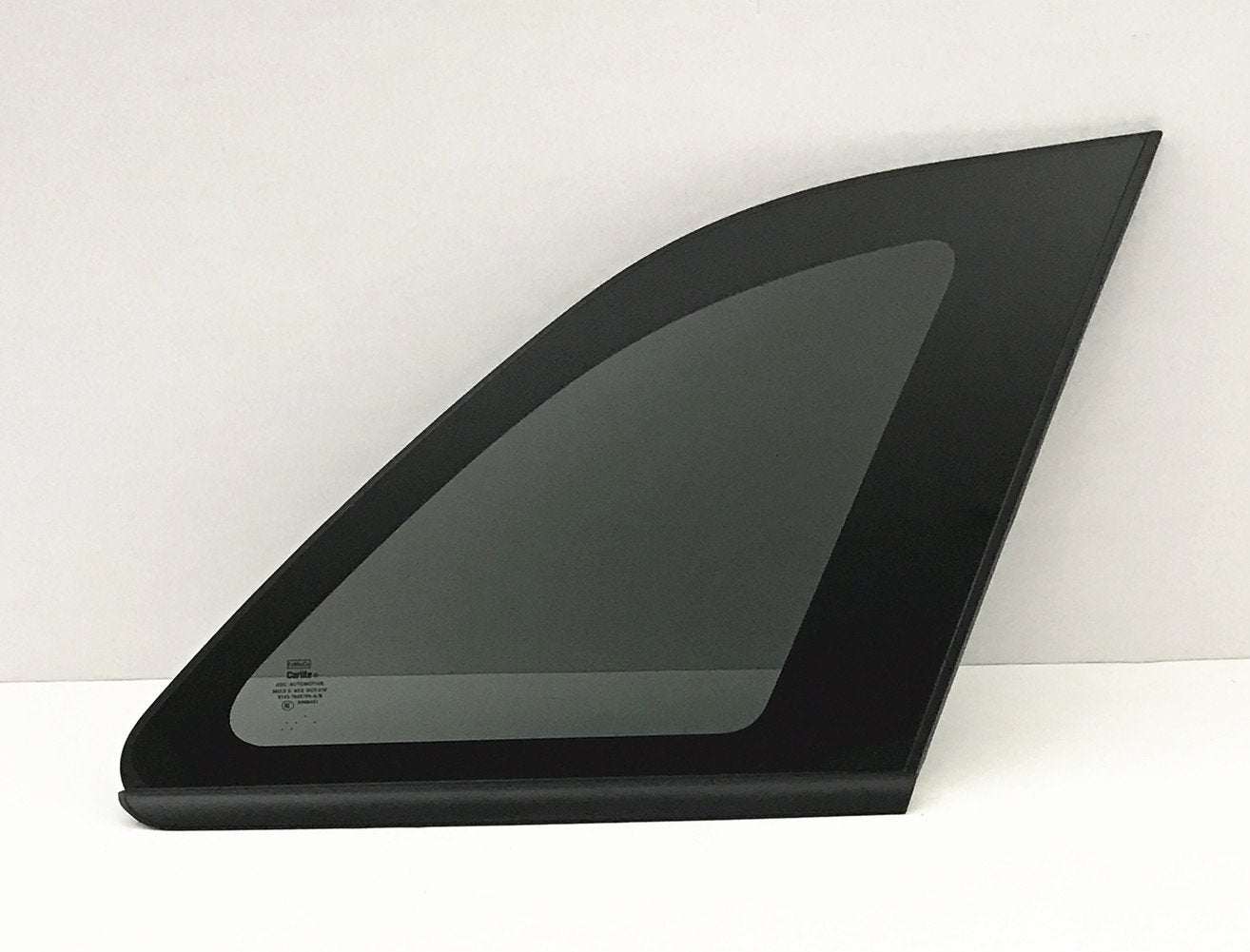 OE Black Frame Passenger Right Side Quarter Window Quarter Glass Compatible with Ford Edge 2007-2014 Models