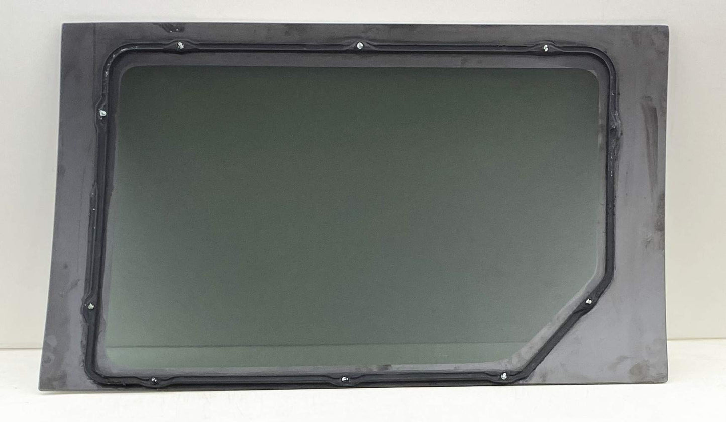 Passenger Right Side Rear Sliding Door Window Door Glass Compatible with Chrysler Voyager/Grand Voyager/Town & Country/Dodge Caravan/Grand Caravan/Plymouth Voyager/Grand Voyager 1996-2000 Models