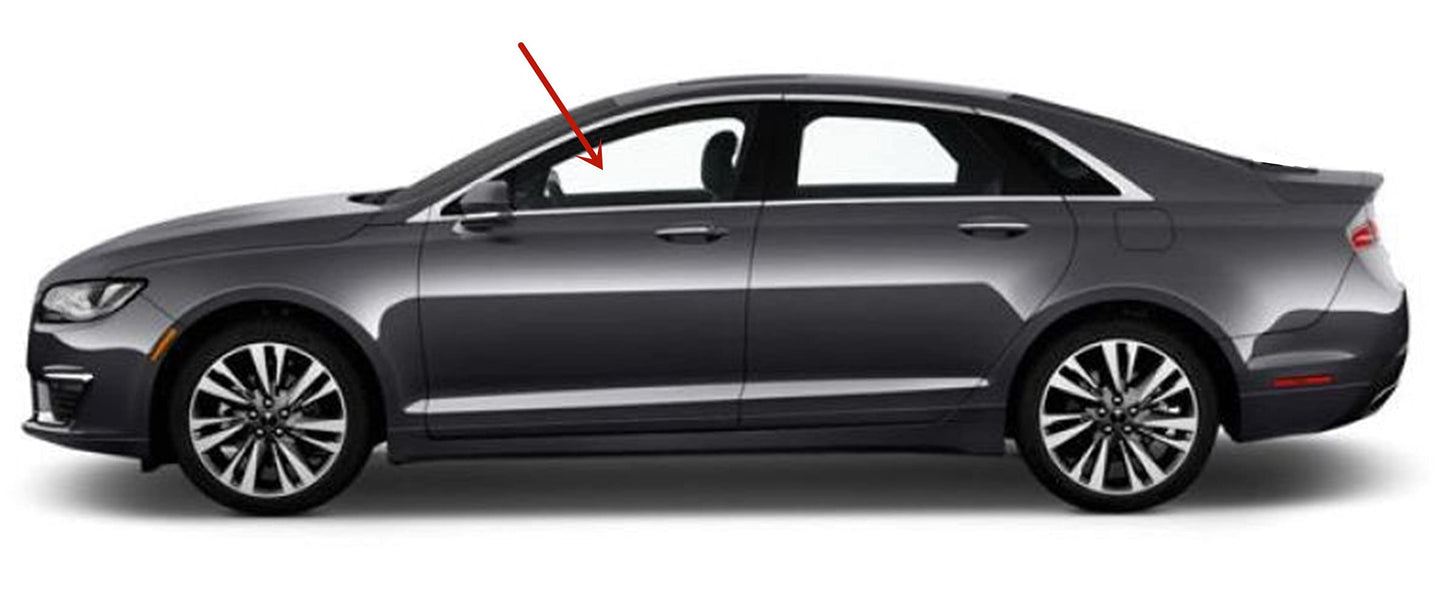 Laminated Driver Left Side Front Door Window Door Glass Compatible with Lincoln MKZ 2013-2020 Models