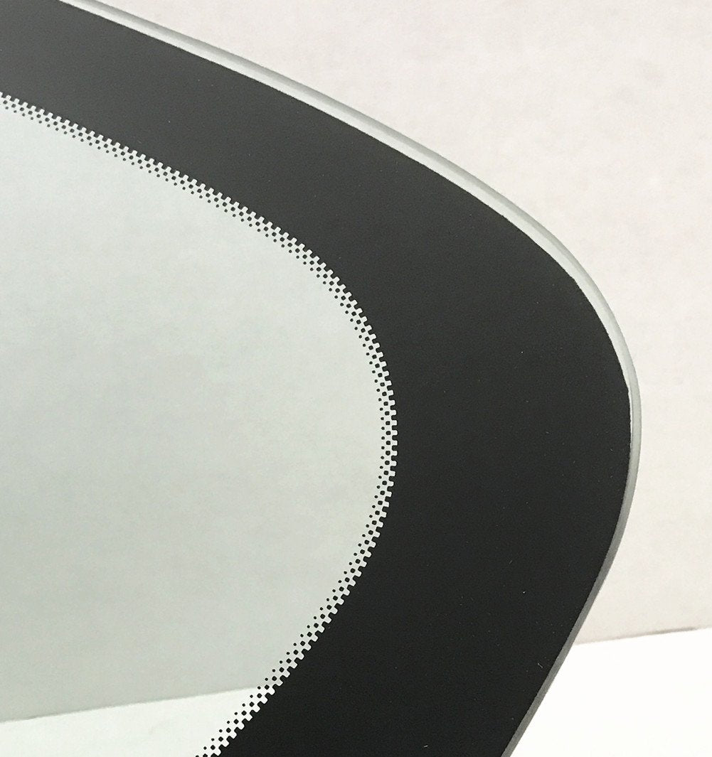 Driver Left Side Rear Vent Window Vent Glass Compatible with Buick Regal 4 Door Sedan 2011-2017 Models