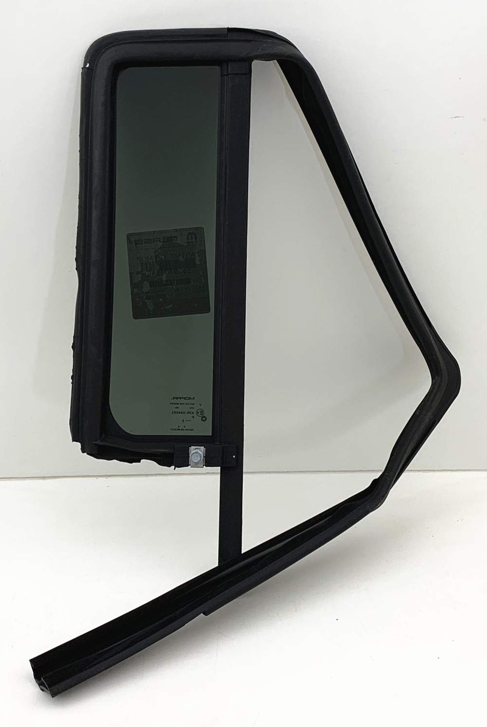 OEM Driver Left Side Rear Vent Window Vent Glass Compatible with Jeep Wrangler 4 Door Utility 2008-2017 Models/Wrangler JK 4 Door Utility 2018 Models