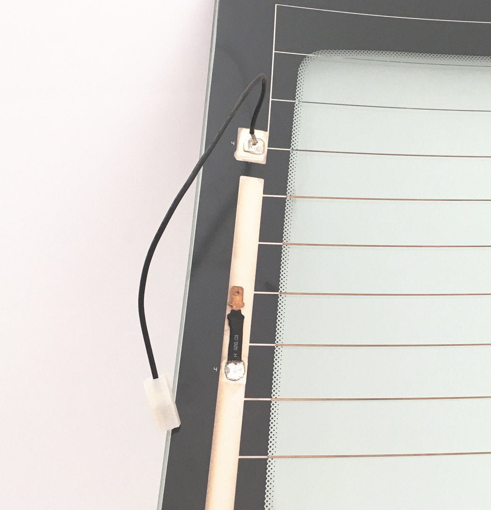 Heated Back Window Back Glass Compatible with Suzuki Forenza 4 Door Sedan 2004-2008 Models