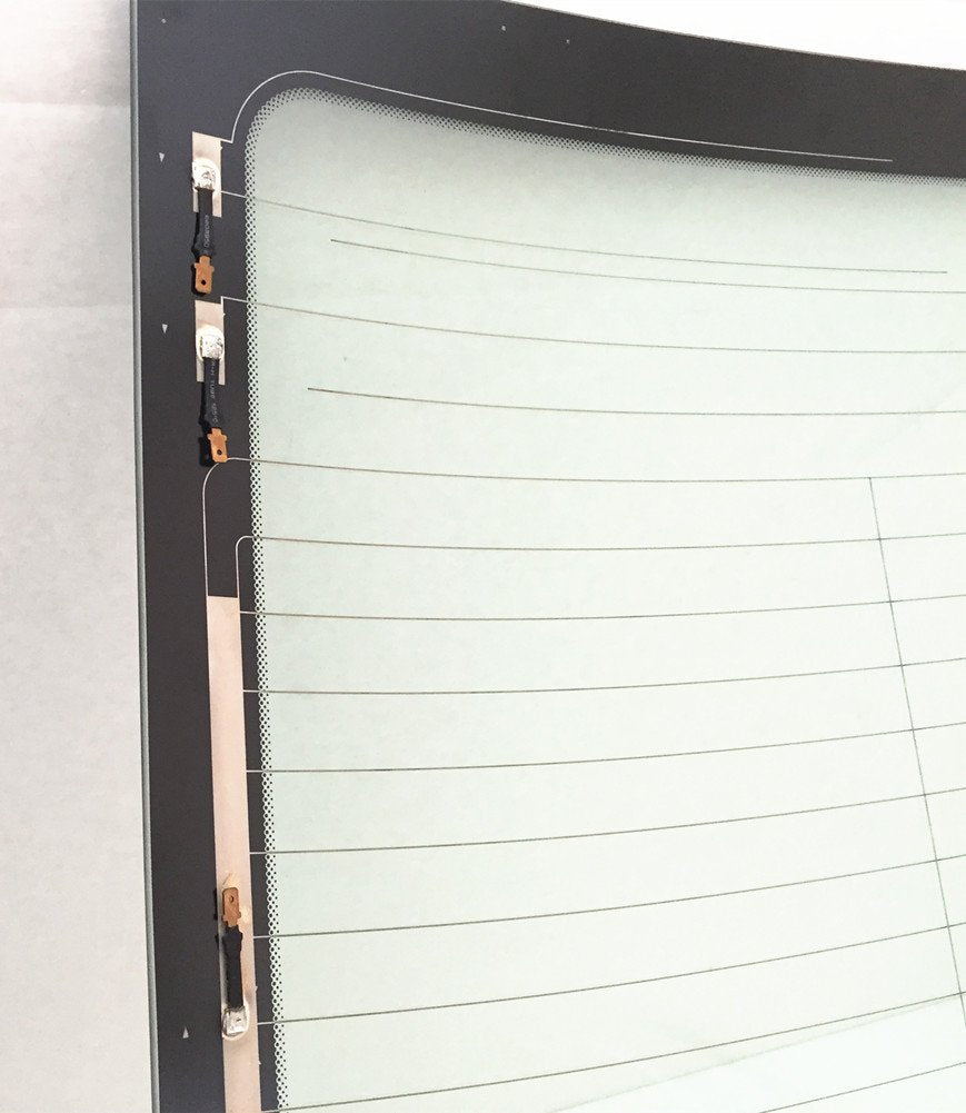 Heated Back Window Back Glass Compatible with Honda Civic / Civic Hybrid 4 Door Sedan 2006-2011 Models