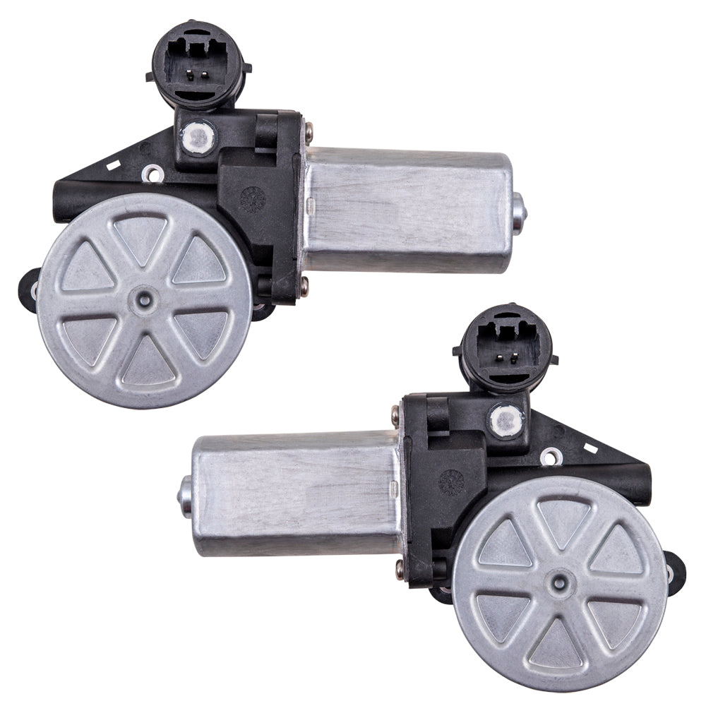 Power Window Motor With 2 Pin Connector Set Compatible With 2002-2008 Toyota Models