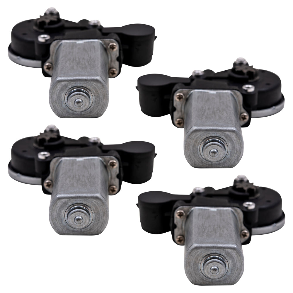 Power Window Motor With 2 Pin Connector 4 PC Set Compatible With 2002-2008 Toyota Models