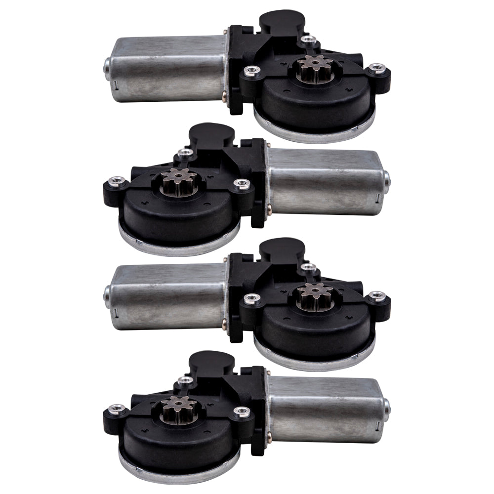 Power Window Motor With 2 Pin Connector 4 PC Set Compatible With 2002-2008 Toyota Models