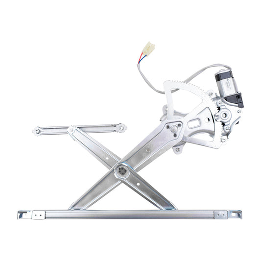 Front Passenger Side Power Window Regulator with Motor-6 Pin Connector Compatible with 2007-2021 Tundra/2008-2022 Sequoia & 2007-2021 Tundra Crew Cab Rear Driver Side