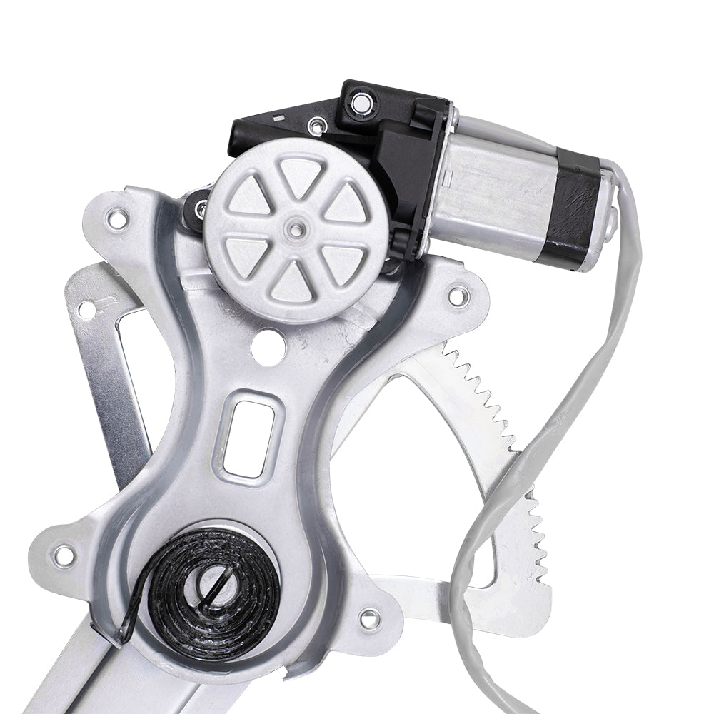 Front Passenger Side Power Window Regulator with Motor-6 Pin Connector Compatible with 2007-2021 Tundra/2008-2022 Sequoia & 2007-2021 Tundra Crew Cab Rear Driver Side