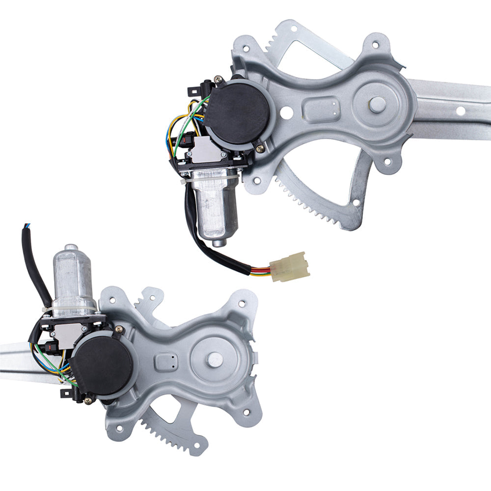 Front and Rear Power Window Regulators with Motors Compatible with 02-03 ES300 ES330