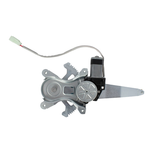 Set Rear Power Window Regulators with Motors Compatible with 2001-2007 Highlander 2006-2007 Highlander Hybrid