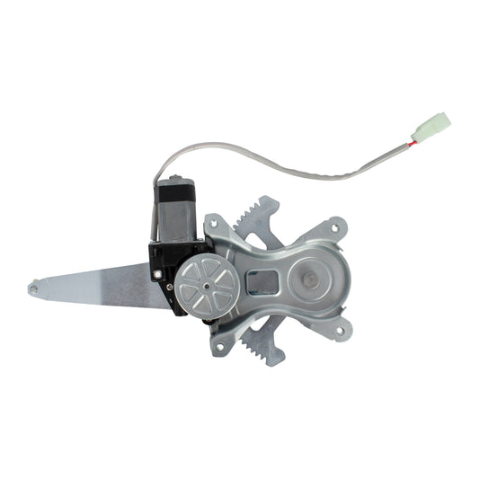 Passenger Rear Power Window Regulator with Motor Compatible with 2001-2007 Highlander 2006-2007 Highlander Hybrid