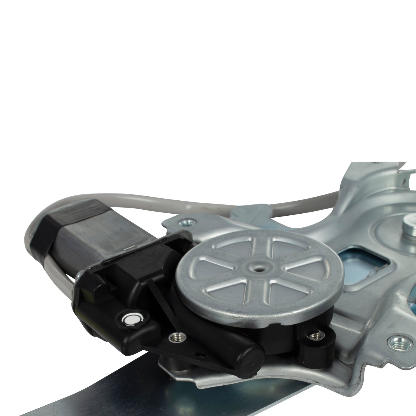 Passenger Rear Power Window Regulator with Motor Compatible with 2001-2007 Highlander 2006-2007 Highlander Hybrid