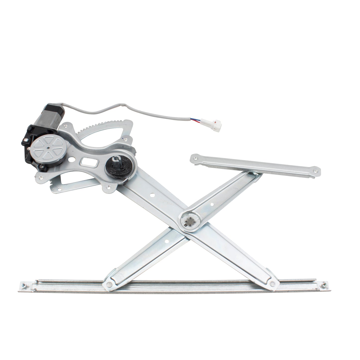 Passengers Front Power Window Lift Regulator & Motor 2 Pin Connector Assembly Compatible with 98-07 LX470 Land Cruiser 6980160070 8571060140