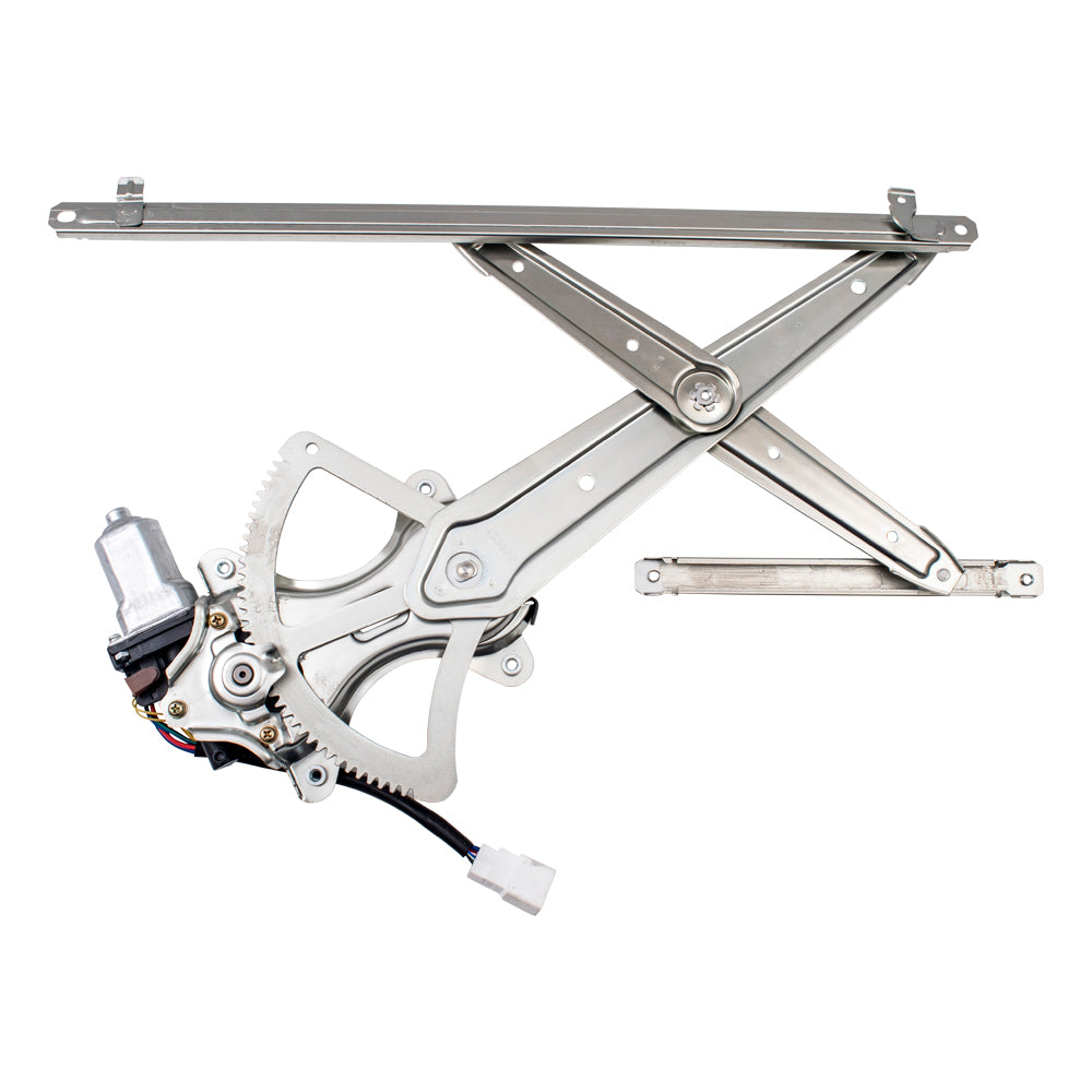 Front Driver Left Power Window Regulator with Motor Compatible with 2001-2007 Toyota Sequoia