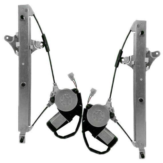 Driver and Passenger Rear Power Window Lift Regulators & Motors Assemblies Compatible with 92-96 Camry 6984032090 6983032090