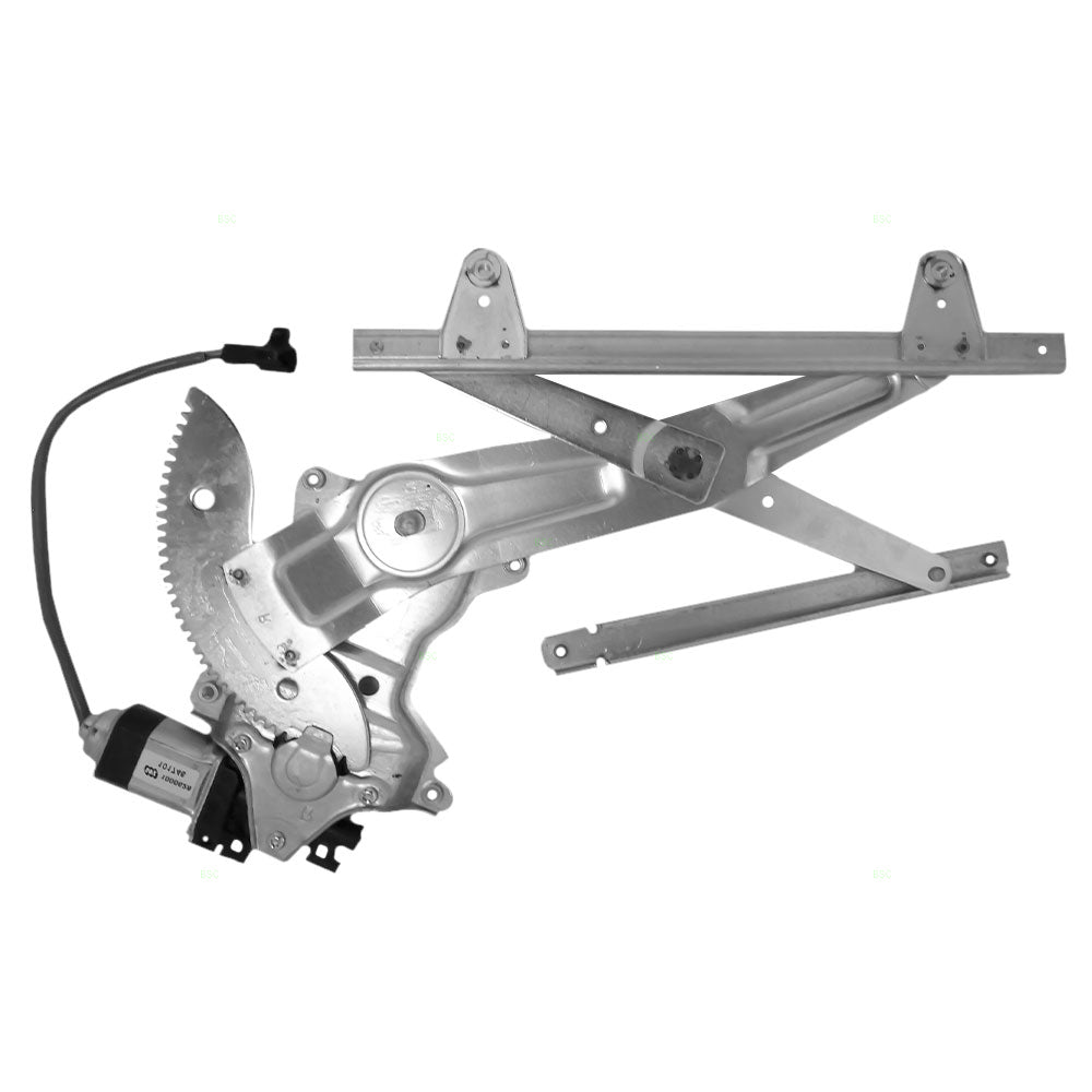 Drivers Rear Power Window Lift Regulator with Motor Assembly Compatible with 97-01 Camry 69804AA010