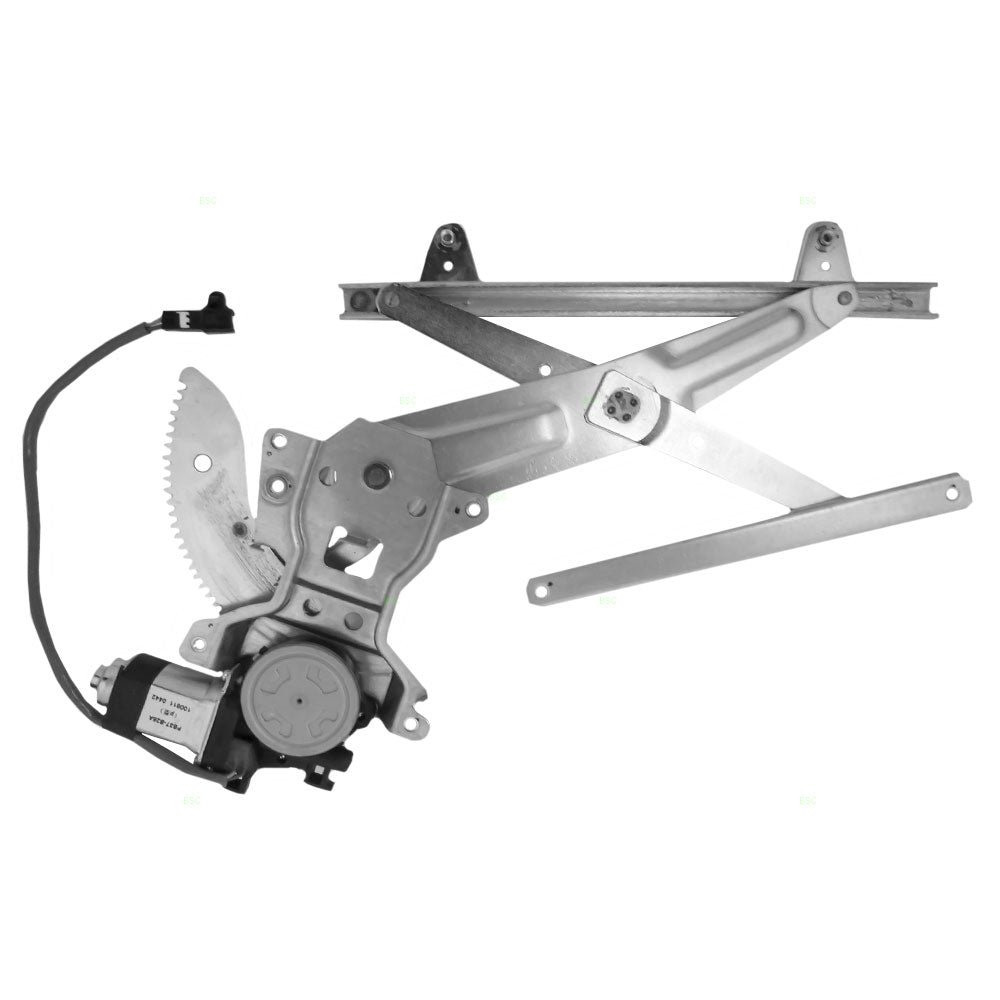 Passengers Rear Power Window Lift Regulator with Motor Assembly Compatible with 97-01 Camry 69803AA010