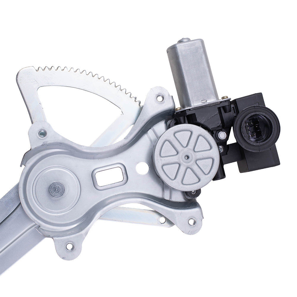 Drivers Front Power Window Regulator with Motor Assembly Compatible with 2001-2007 Highlander & Hybrid 69802-48030