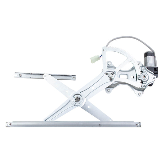 Passengers Front Power Window Regulator with Motor Assembly Compatible with 2001-2007 Highlander & Hybrid 69801-48020
