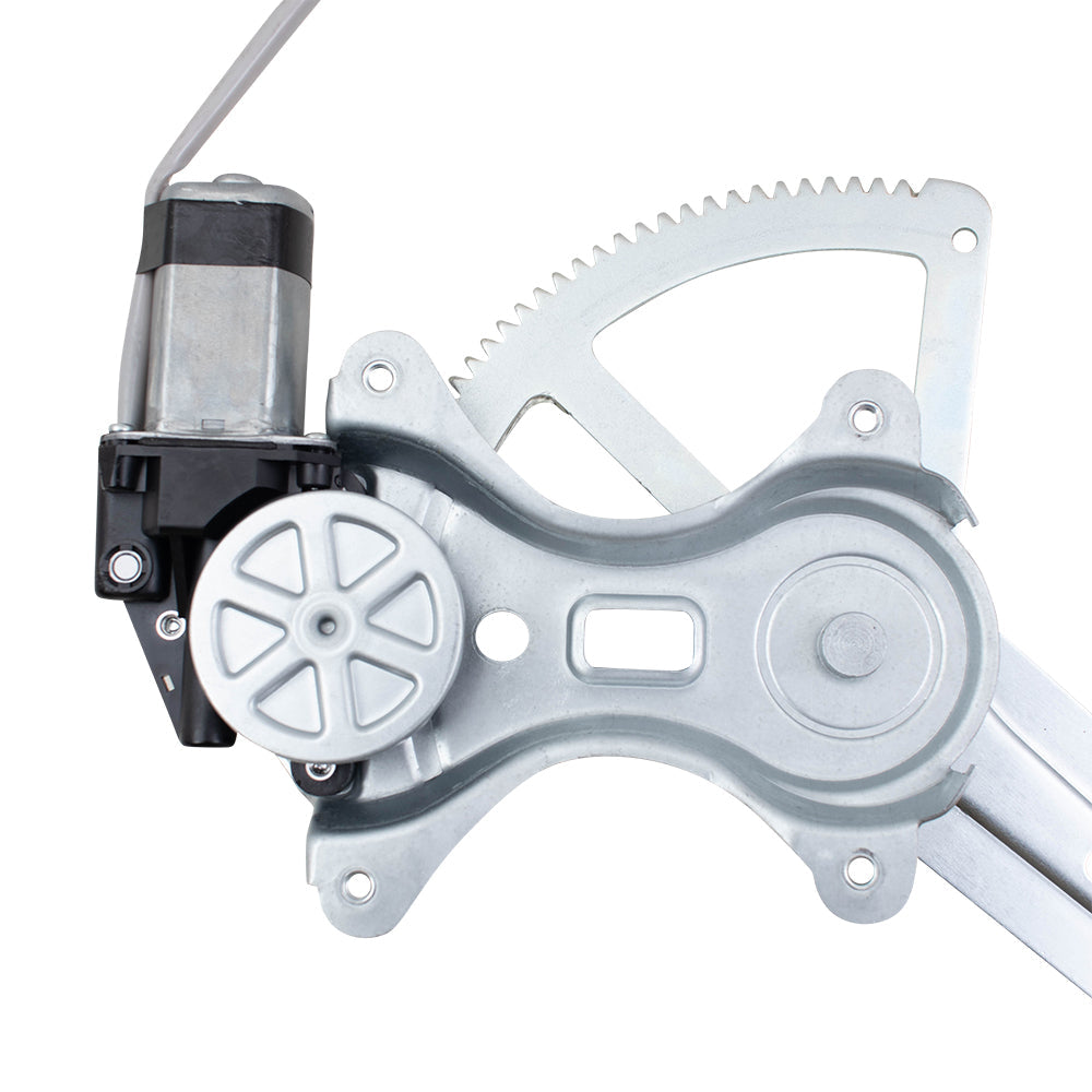 Passengers Front Power Window Regulator with Motor Assembly Compatible with 2001-2007 Highlander & Hybrid 69801-48020