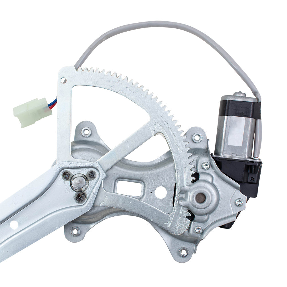 Passengers Front Power Window Regulator with Motor Assembly Compatible with 2001-2007 Highlander & Hybrid 69801-48020