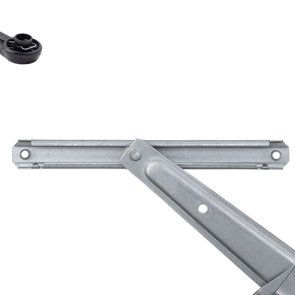 Manual Window Regulators with Crank Handles Compatible with 84-89 4Runner
