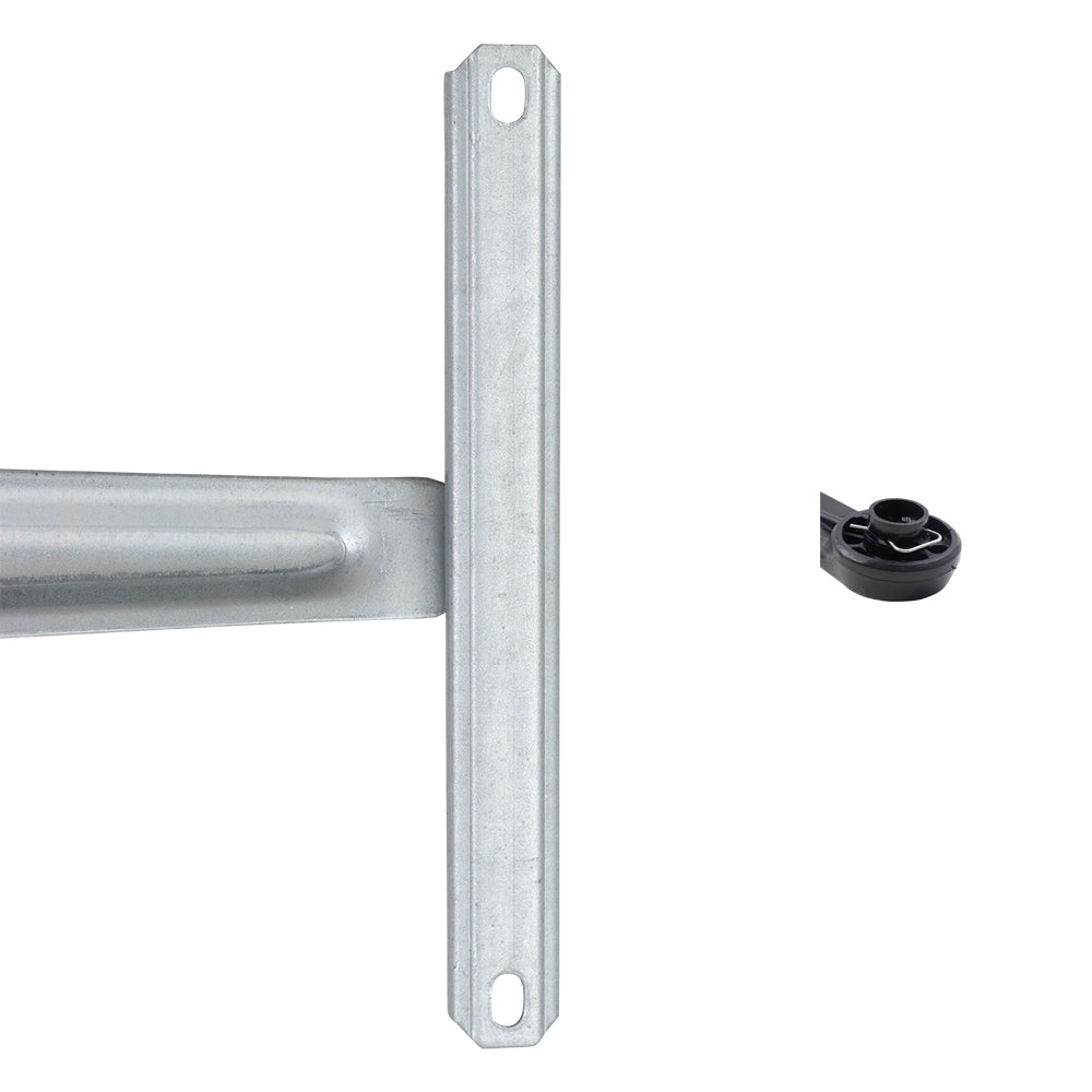 Manual Window Regulators with Crank Handles Compatible with 84-89 4Runner with Vent Window