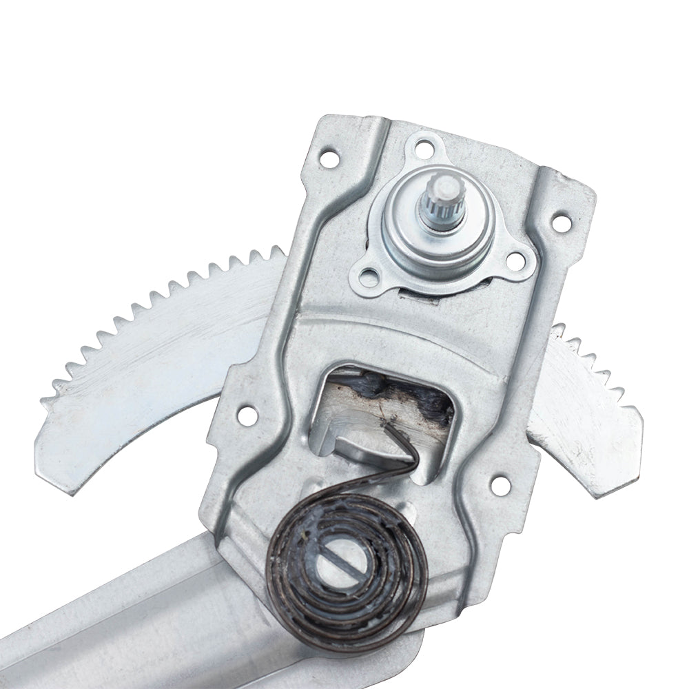 Drivers Manual Window Lift Regulator Assembly Compatible with 84-88 Pickup Truck 4Runner with Vent Window 6980289108