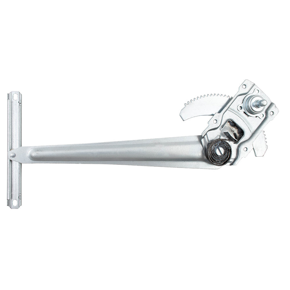 Drivers Manual Window Lift Regulator Assembly Compatible with 84-88 Pickup Truck 4Runner with Vent Window 6980289108