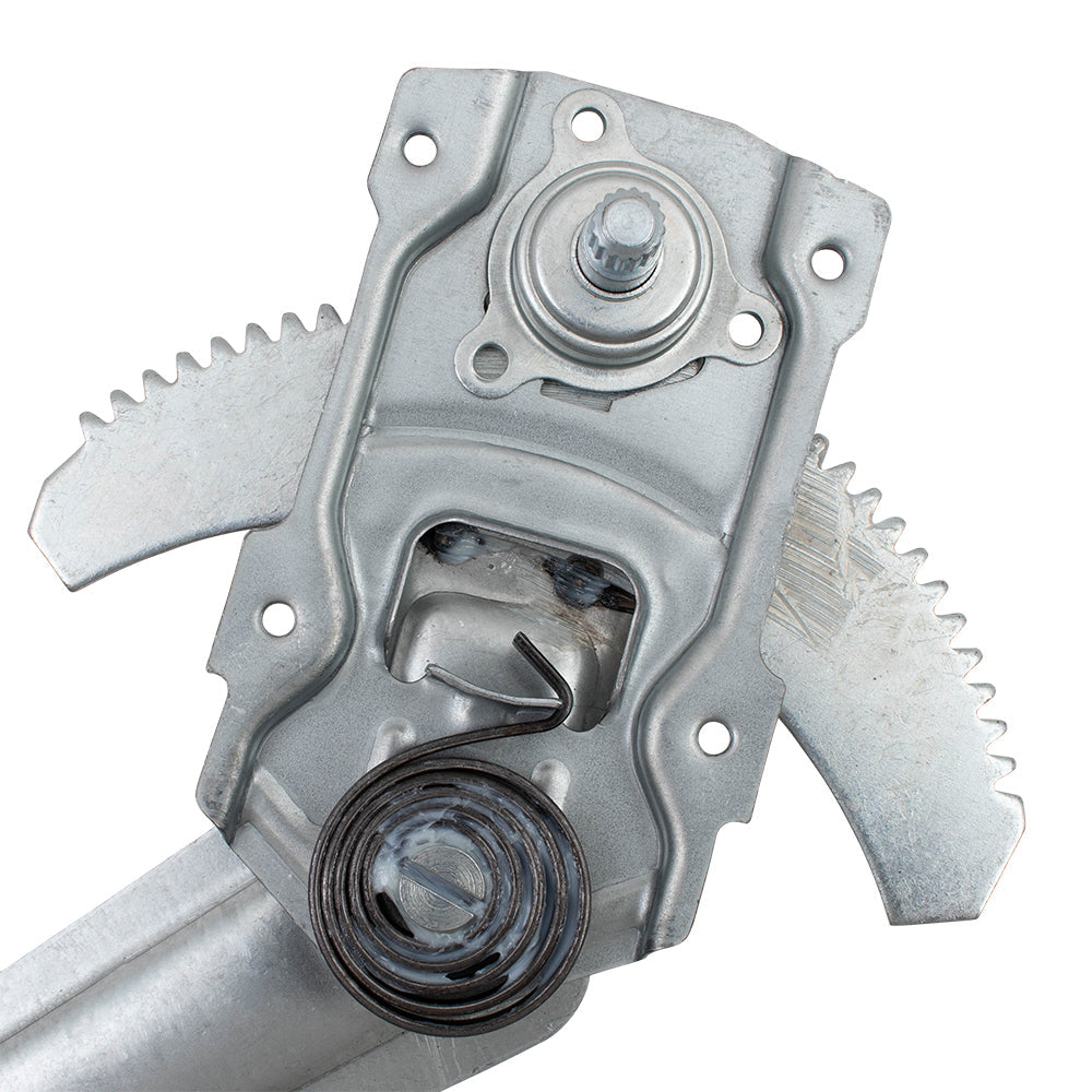 Drivers Front Manual Window Lift Regulator Compatible with 89-95 Pickup Truck 90-95 4Runner without Vent Window 6980235010