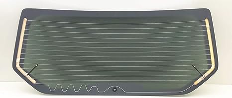 Heated W/Wiper Hole Style Back Window Back Glass Compatible with Ford Transit Connect 2014-2023 Models