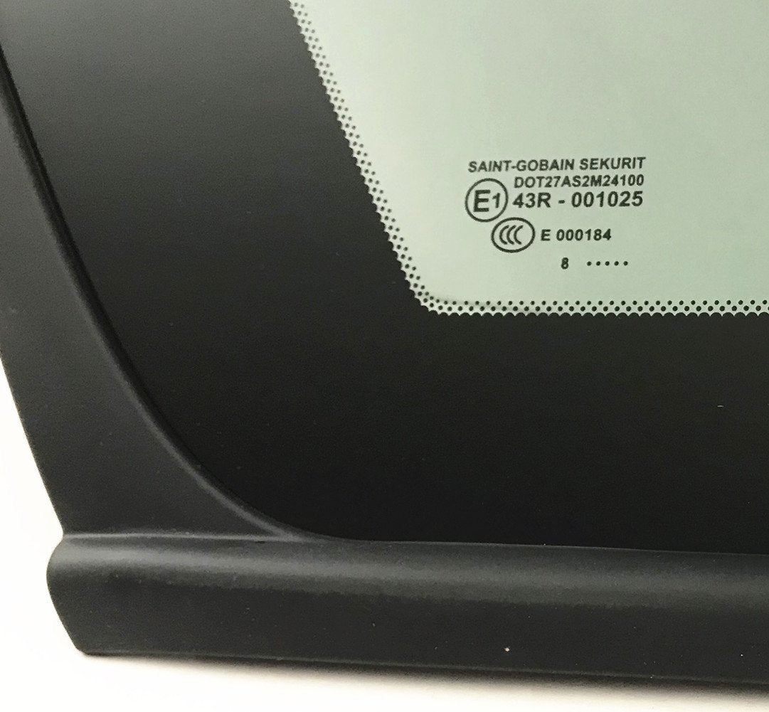 OEM Driver Left Side Rear Quarter Window Quarter Glass Compatible with Volvo S40 2.4L Eng & 2.5L Eng 2004 Models / S40 2005-2011 Models