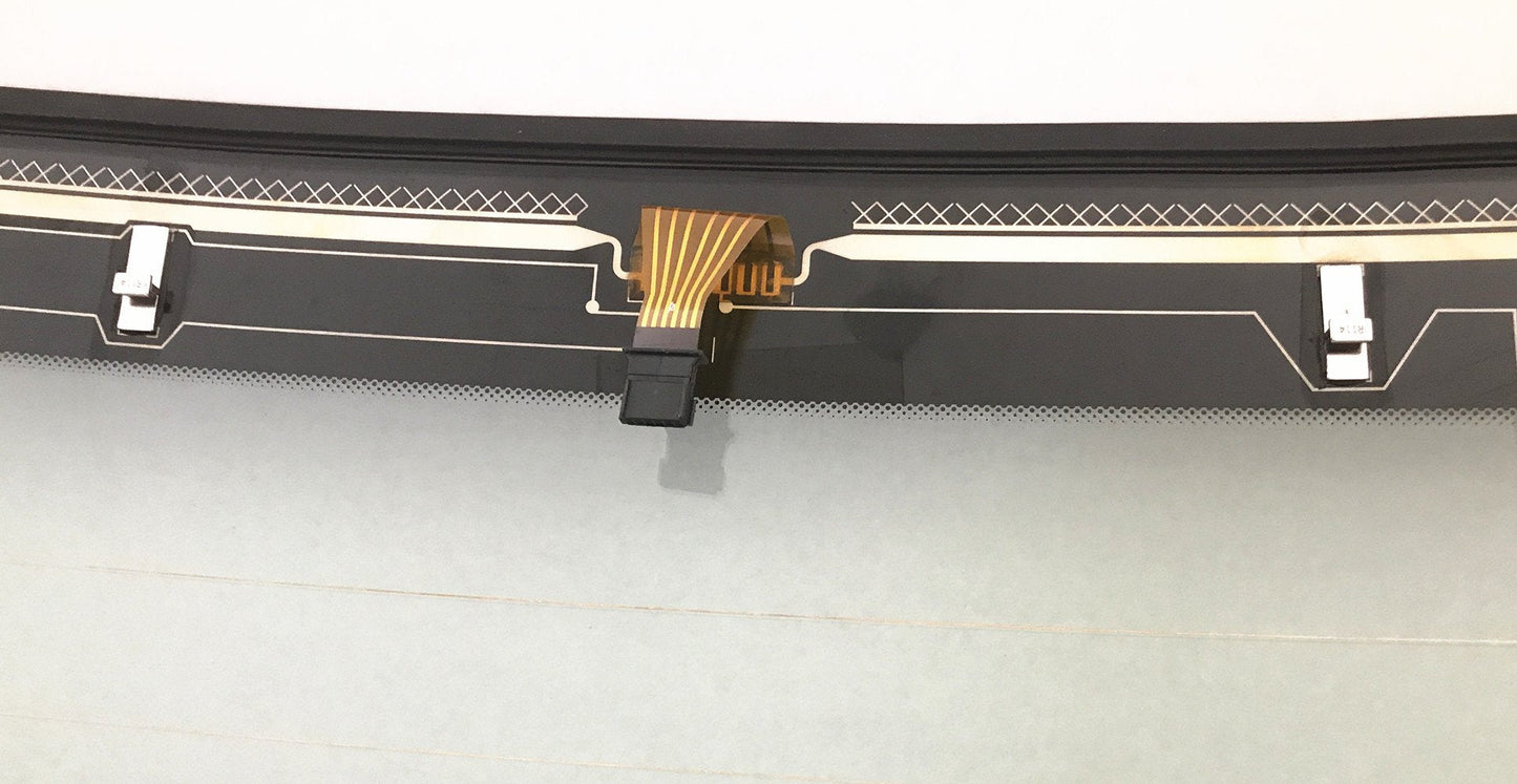 Heated Back Window Back Glass Compatible with BMW 528 528i 535 535d 535i 550 550i M5 4 Door Sedan 2011-2016 Models