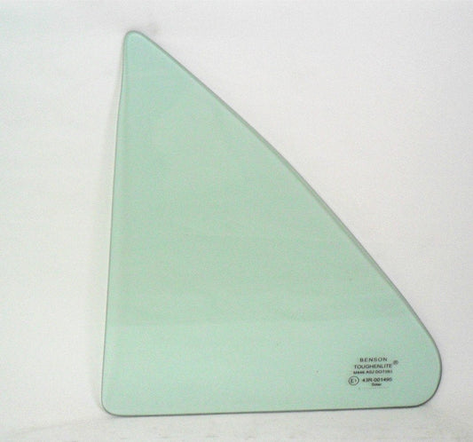 Driver Left Side Rear Vent Window Vent Glass Compatible with Toyota Yaris 4 Door Sedan 2007-2012 Models