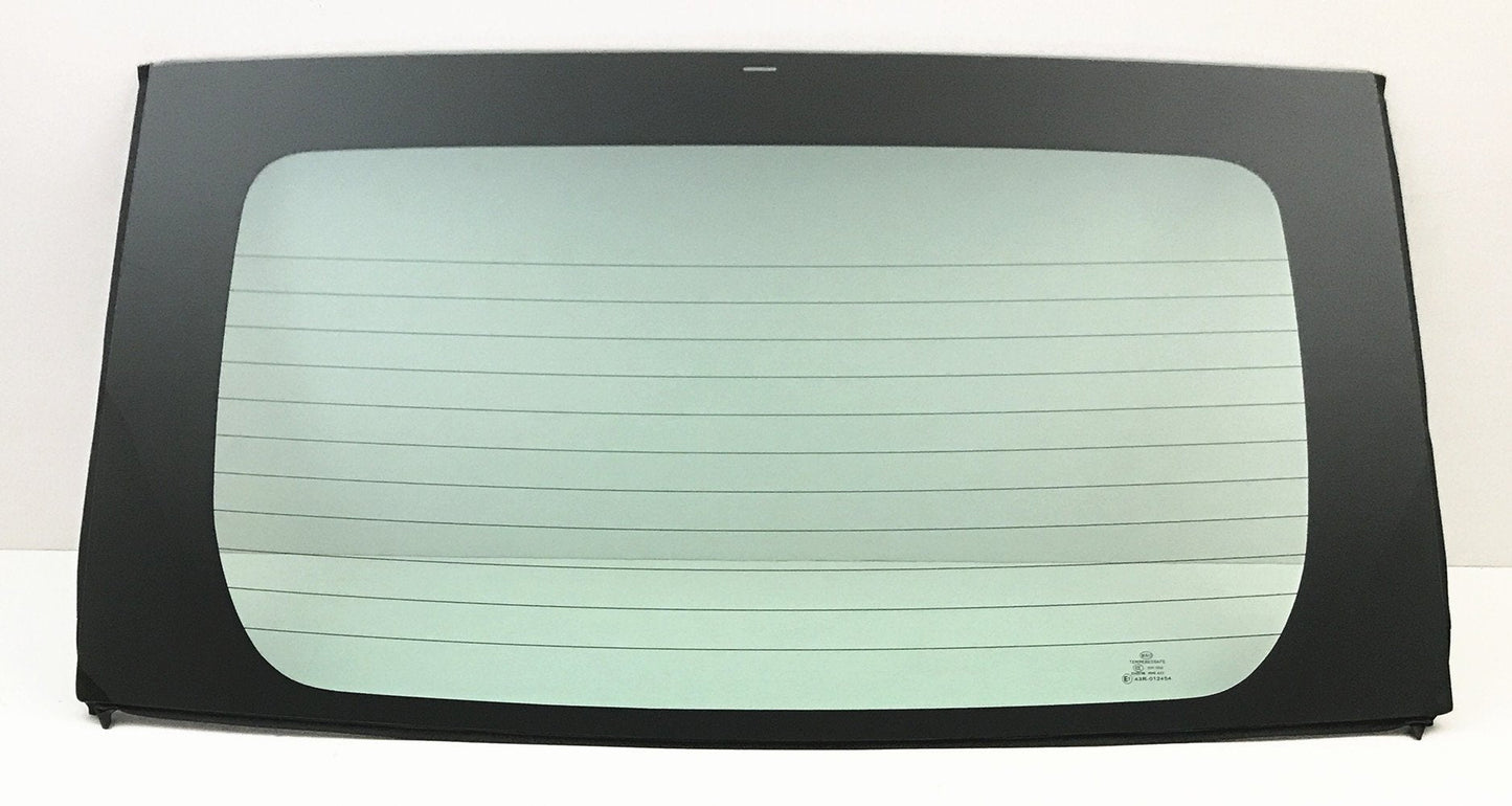 Heated Back Window Back Glass W/O Wiper Hole Style Compatible with Toyota Prius 4 Door Hatchback 2010-2015 Models