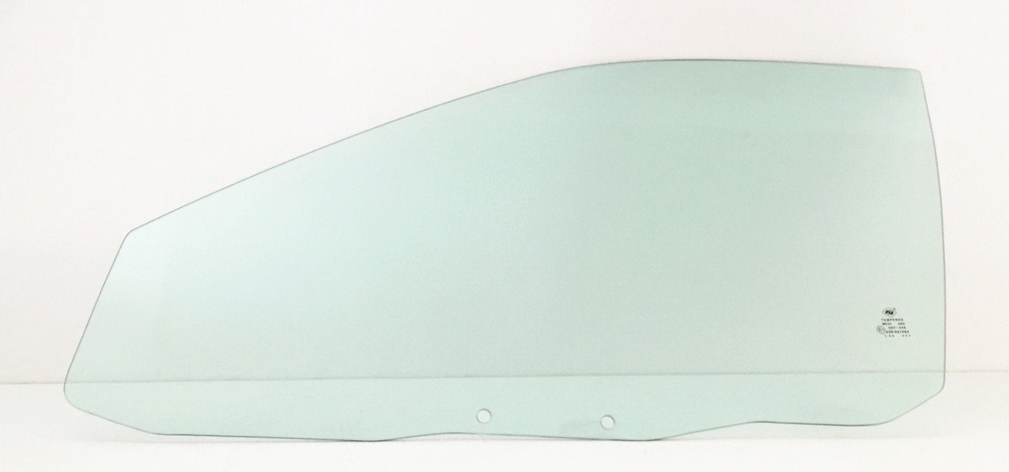 Driver Left Side Front Door Window Door Glass Compatible with Mitsubishi Mirage 4 Door Sedan 1997-2001 Models