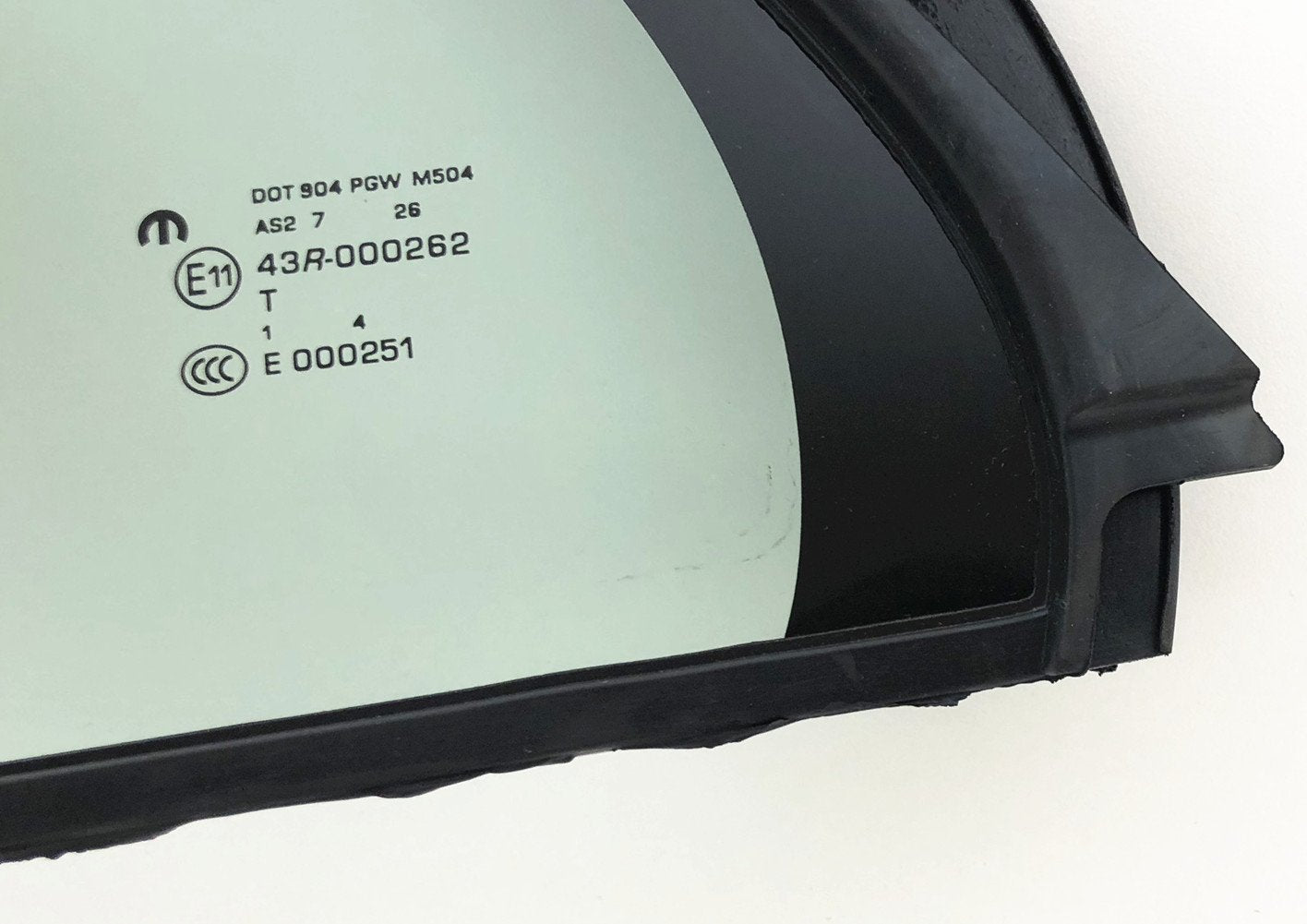 OE Driver Left Side Rear Vent Window Vent Glass Compatible with Chrysler 300 2011-2023 Models