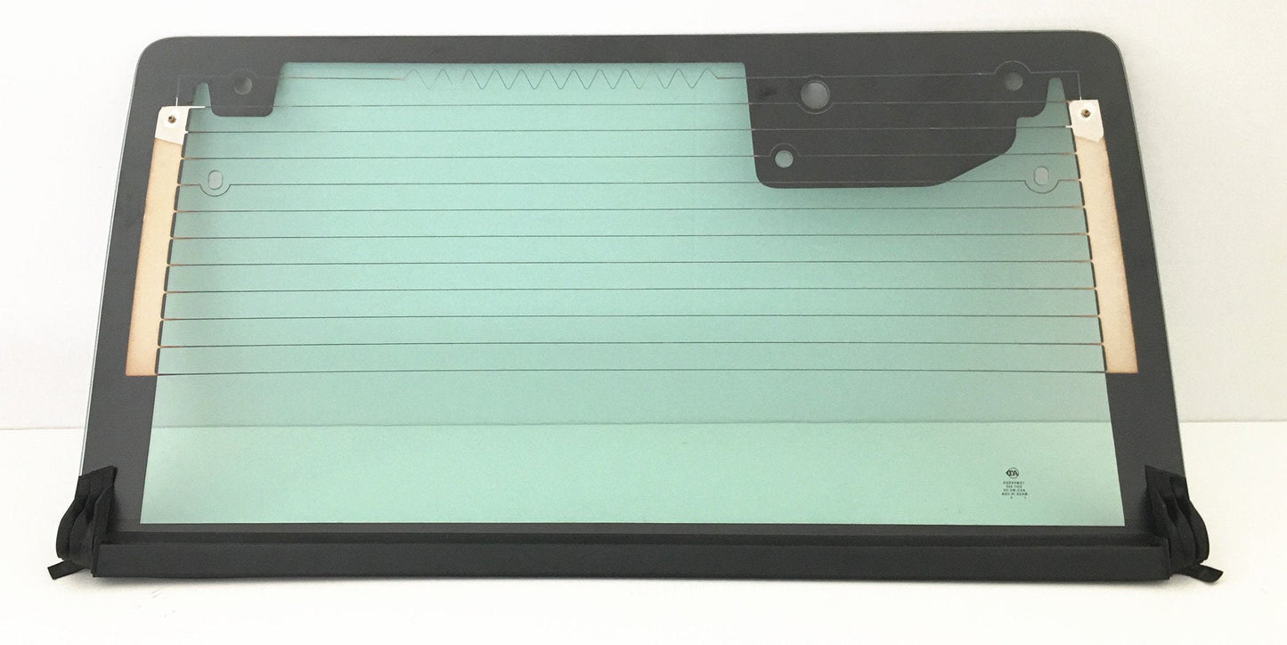 Heated Back Tailgate Window Back Glass Compatible with Jeep Wrangler 2007-2010 Models