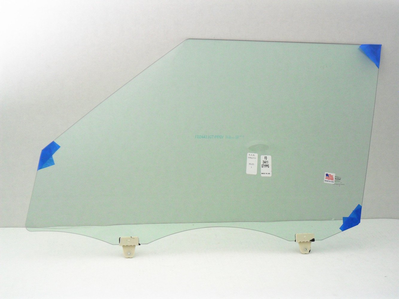 Driver Left Side Front Door Window Door Glass Compatible with Kia Soul 2010-2013 Models