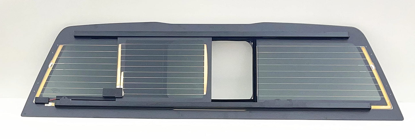 Power Heated Back Slider Back Window Back Glass Compatible with Honda Ridgeline 2017-2025 Models