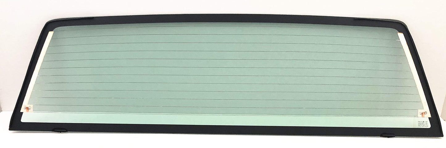 Heated Stationary Back Window Back Glass Compatible with Chevrolet Silverado/GMC Sierra Pickup 1999-2006 Models/Silverado Classic 2007 Models/Sierra Classic 2007 Models