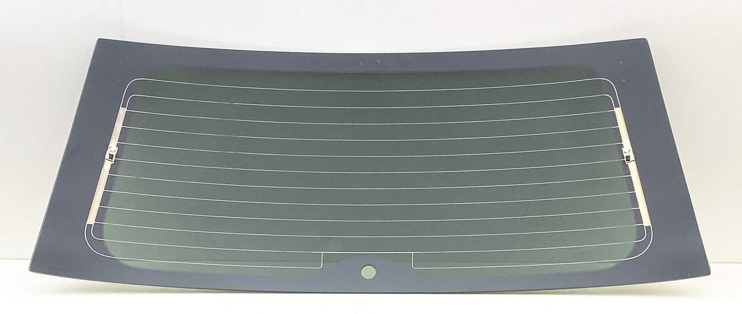 Stationary Heated w/ Wiper Hole Style Back Window Back Tailgate Glass Compatible with Honda Pilot 2003-2008 Models